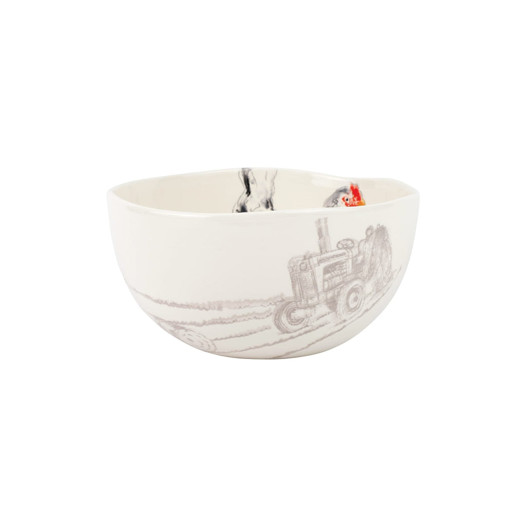 Fattoria Hen Medium Serving Bowl