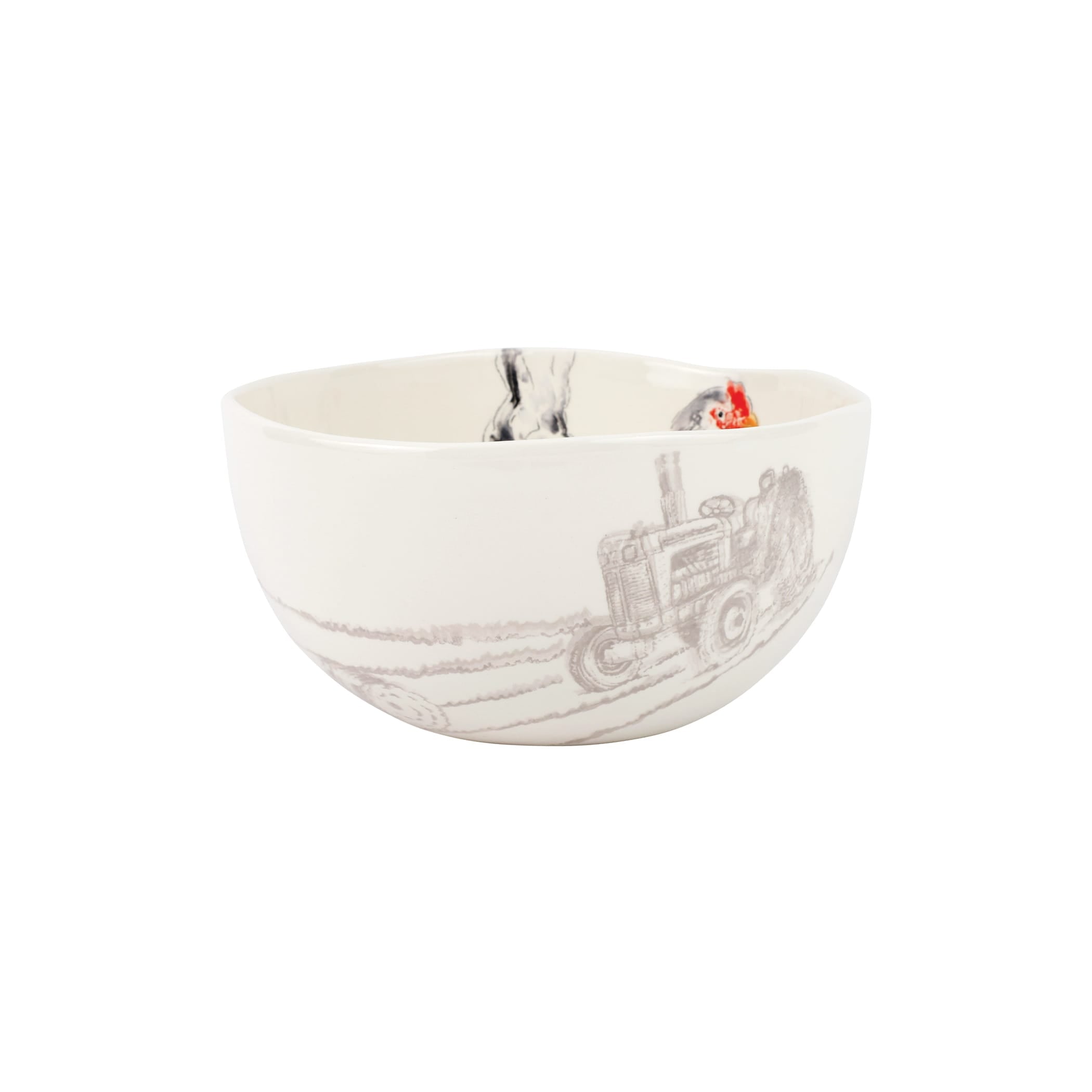 Fattoria Hen Medium Serving Bowl